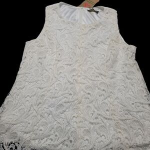 Elegant White Lace Kids Dress